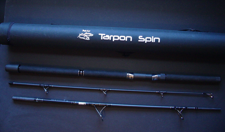 Travel fishing rod - Tarpon SPIN - 3 sections of 87cm - Click Image to Close