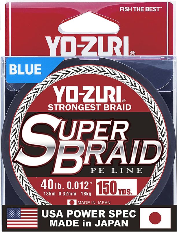 (image for) YO-ZURI Super braid 40 LB - 150Y Blue