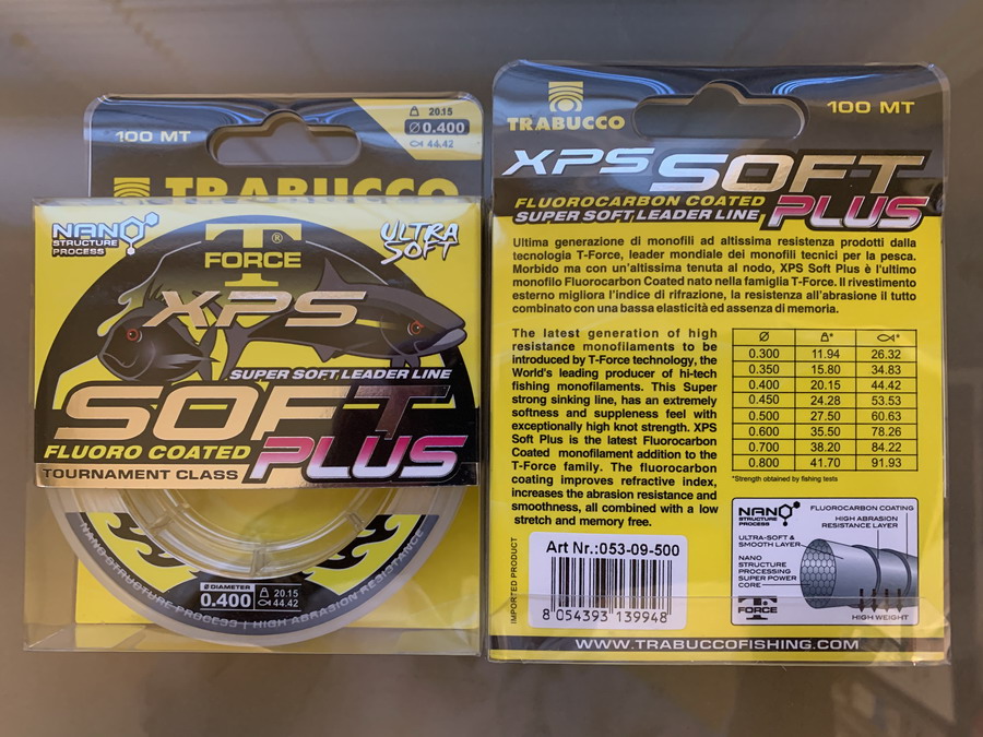 (image for) TRABUCCO - XPS Soft plus leader 60 lbs (100m)