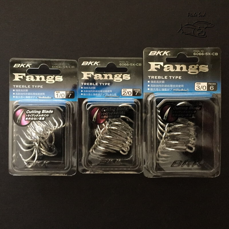 (image for) BKK treble hooks #1/0 - 6066-5X-CB