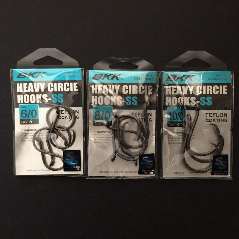 (image for) BKK heavy circle hooks SS #10/0