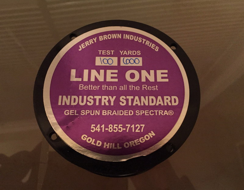 (image for) Jerry Brown Solid Spectra Braid 100 lbs-600 (Blue)