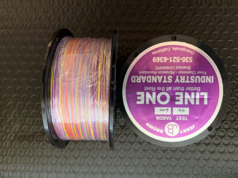 (image for) Jerry Brown Solid Spectra Braid 40 lbs-600 (MULTI COLOR)