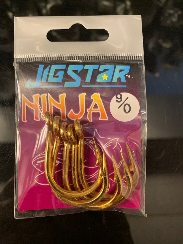 (image for) Jig star Ninja Hooks 9/0