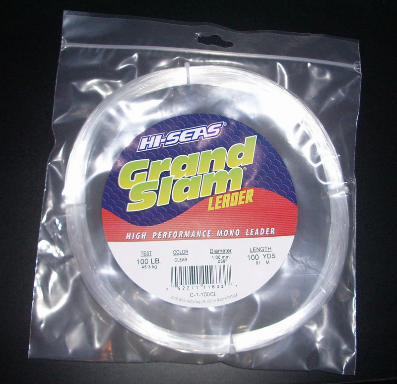 (image for) Hi-seas grand slam NYLON leader 100 LB - 100Y