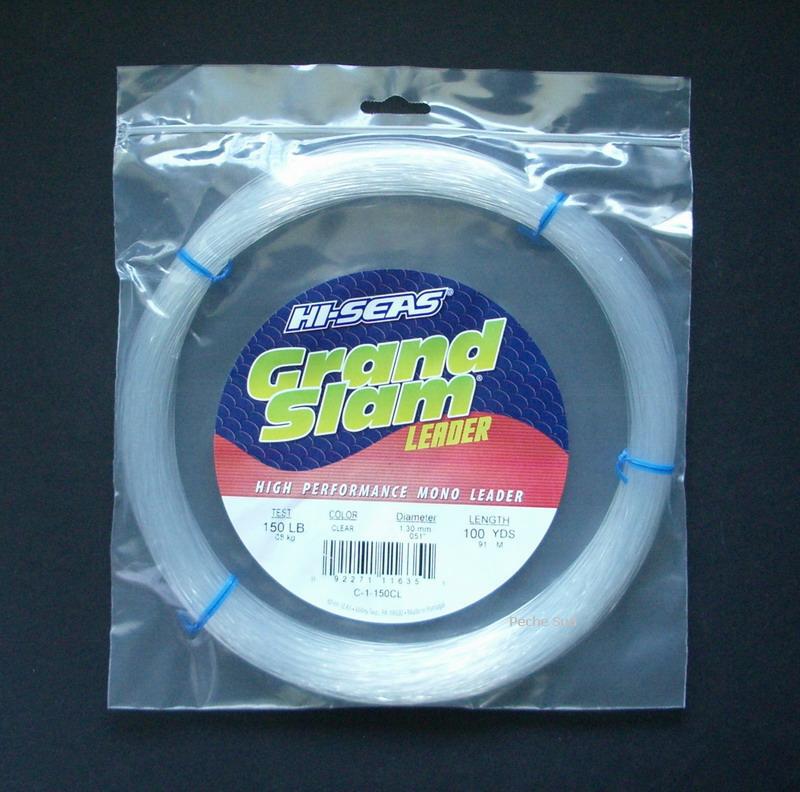 (image for) Hi-seas grand slam NYLON leader 150 LB - 100Y