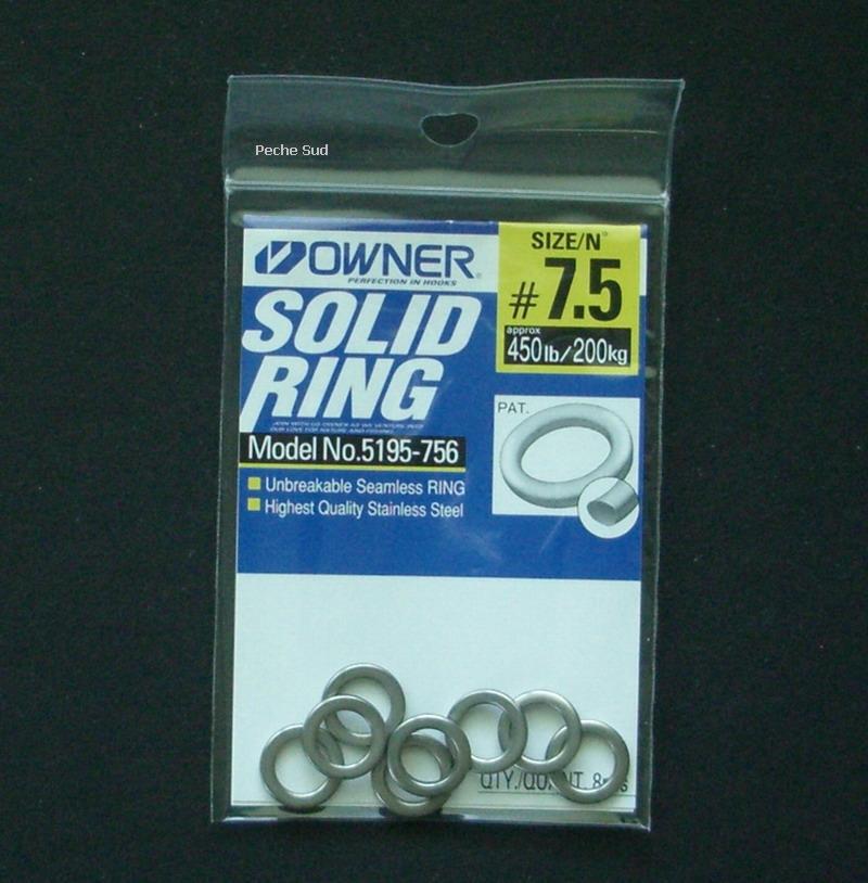 (image for) Owner solid ring #7.5 - 200 kg