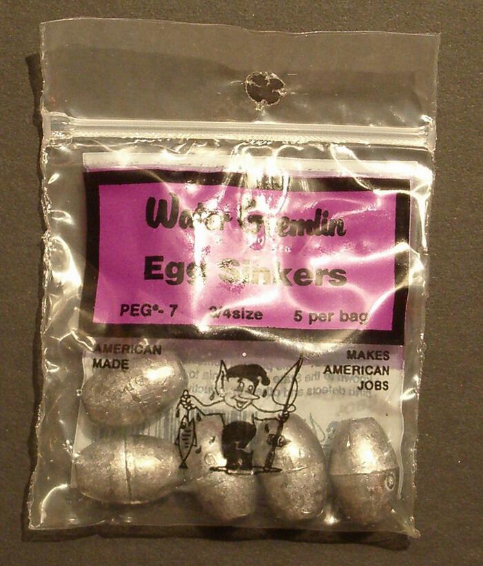 (image for) Egg Sinkers 3/4 oz