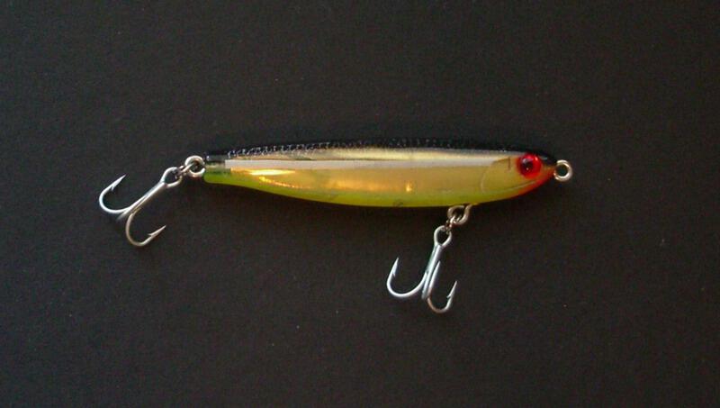 (image for) MirrOlure 19MR Black/chartreuse/Gold/Luminescence