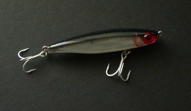 (image for) MirrOlure Catch 2000 Black/Silver