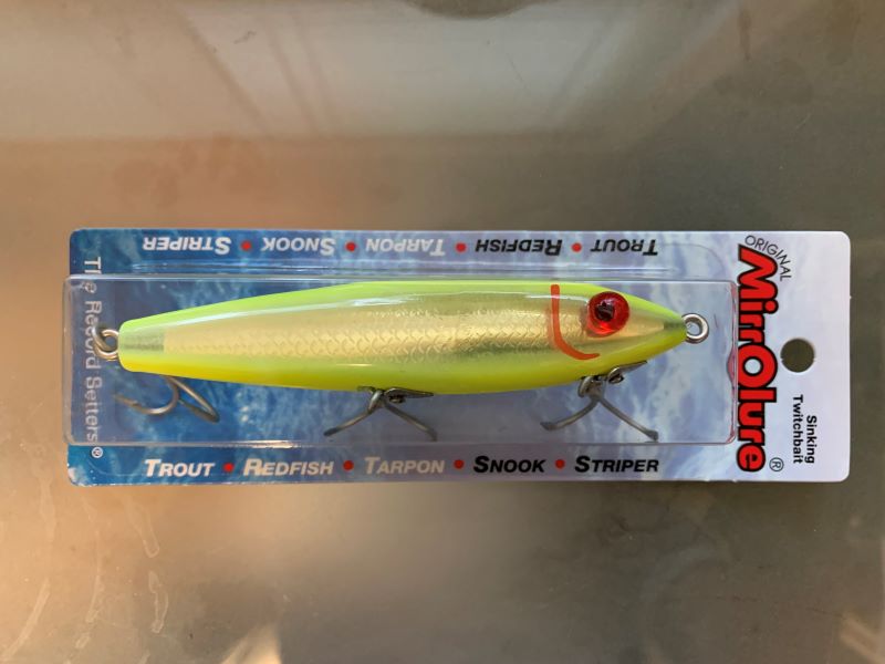 (image for) MirrOlure 51MR-CH Chartreuse