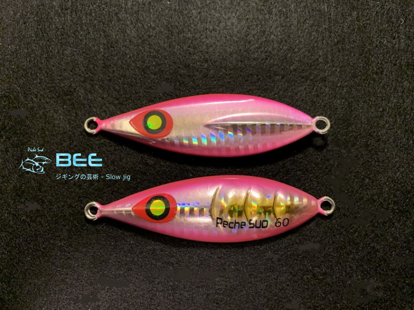 (image for) BEE - Slow jigging lure 60 grams -Pink