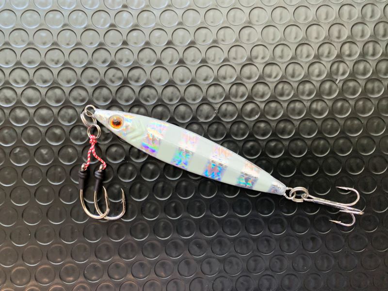 (image for) Slow jig BLAZE 60 gr - Zebra Glow