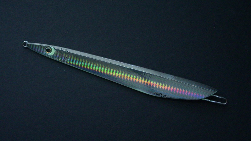 (image for) Knife Jig lure 230gr Black Silver