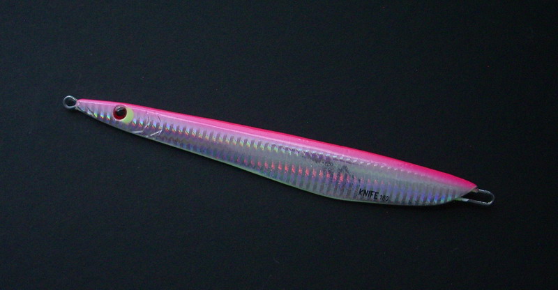 (image for) Knife Jig lure 180gr Pink