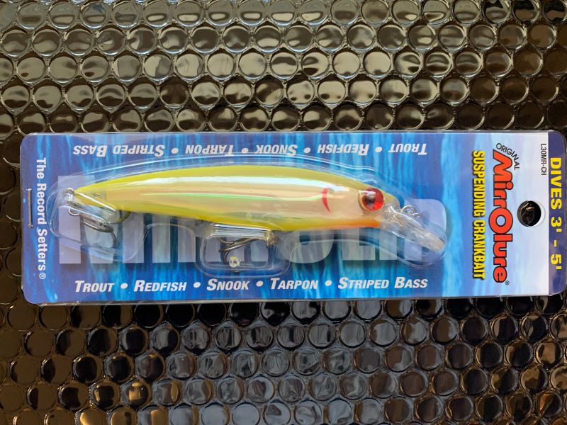 (image for) MirrOlure L30MR-CH Chartreuse