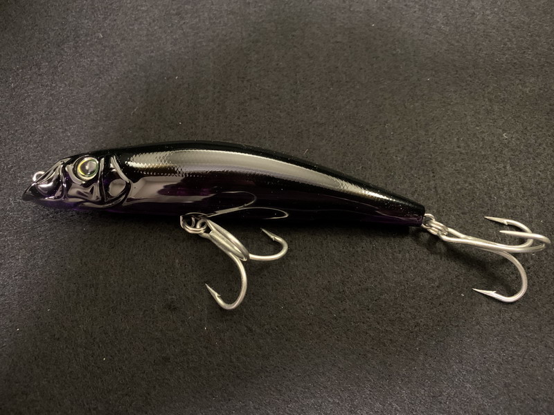 (image for) Yo-zuri MAG DARTER - Black Purple - 5"