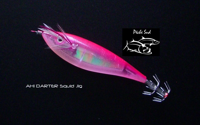 (image for) Ahi - Darter Squid 4.5" Pink