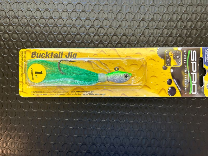 (image for) SPRO Prime Bucktail Jig 3/4oz Chartreuse [New]