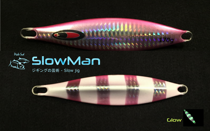 (image for) SLOWMAN - Slow pitch jigging lure 240 grams - Pink
