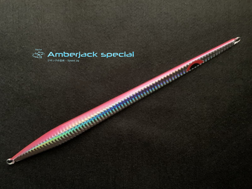 (image pour) AMBERJACK SPECIAL - (BULLET METAL JIG 250 ROSE)