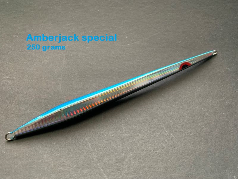 (image pour) AMBERJACK SPECIAL - (BULLET JIG 300 BLEU)