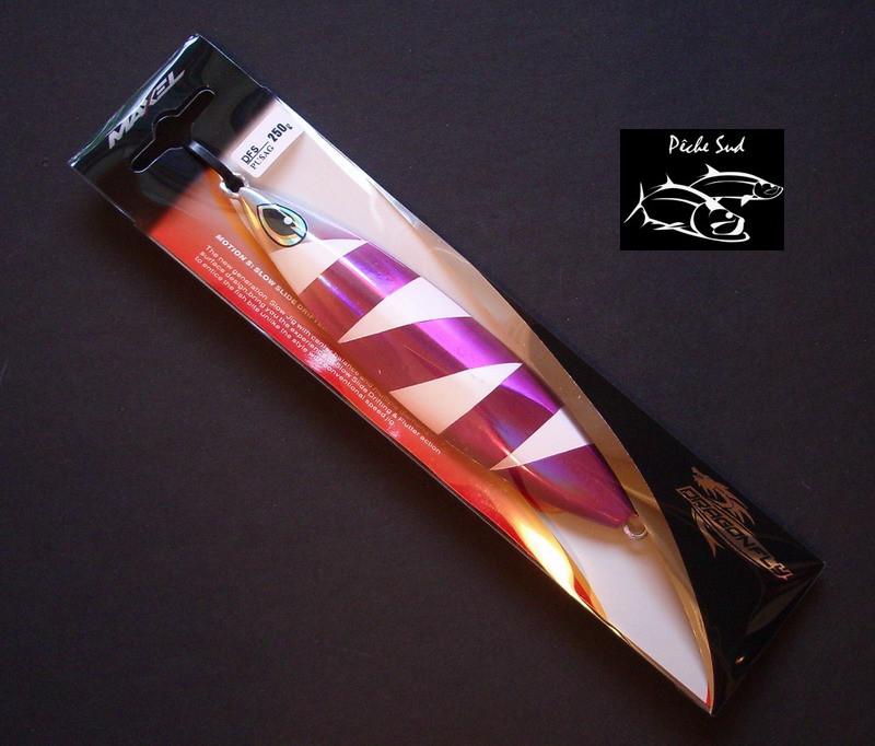(image for) MAXEL jigs - Dragonfly Motion S 250gr Purple Silver Glow