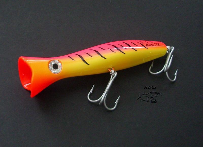 Halco Roosta popper 160 Pink Fluo - Click Image to Close