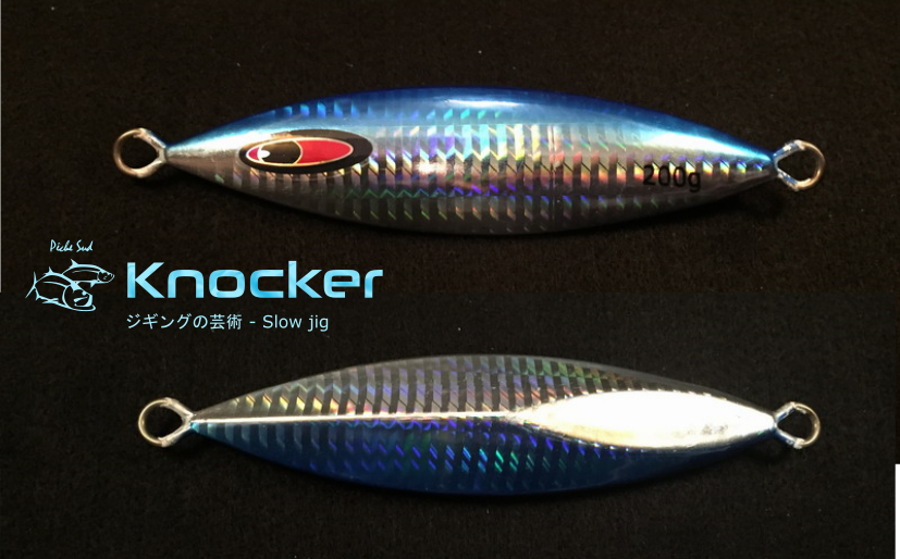 (image for) KNOCKER - Slow pitch jigging lure 200 grams - Blue