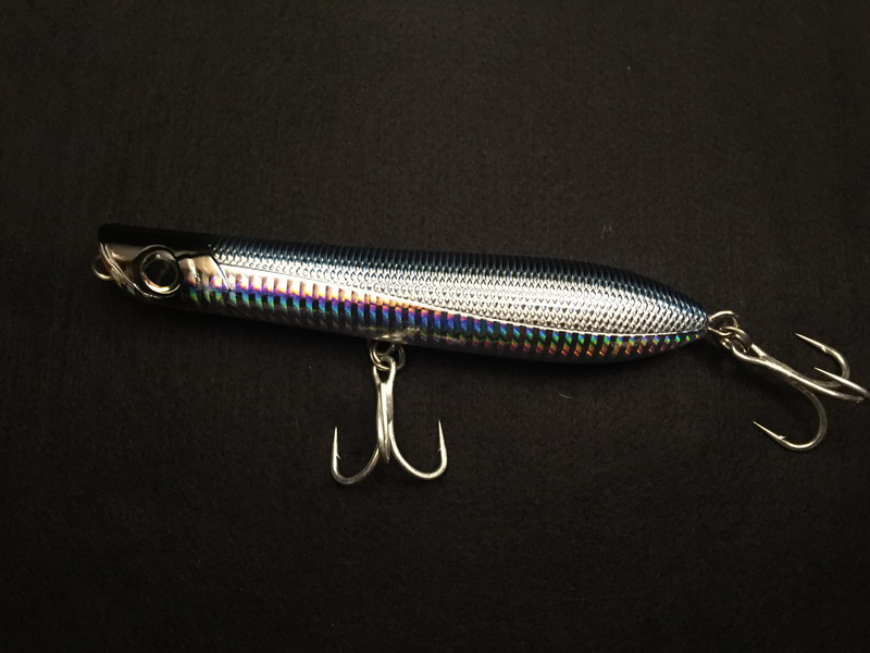 (image for) Yo-zuri Surface Cruiser - 7" 1/2 - Holographic Black