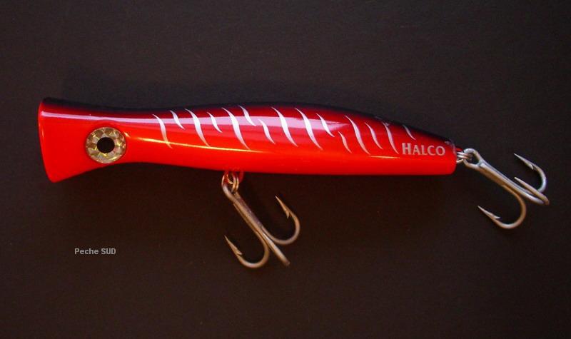 (image for) Halco Roosta popper 195 Red Tiger