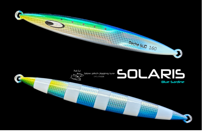 (image for) SOLARIS - Slow pitch jigging lure 160 grams - Blue Sardine