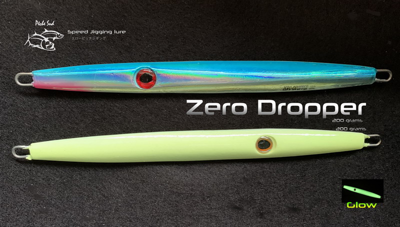 (image pour) Zero Dropper jig - Bleu Argent - 200gr