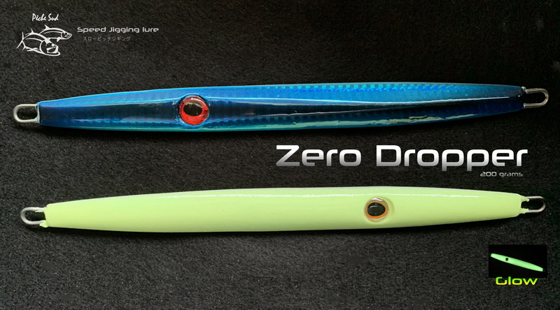 (image pour) Zero Dropper jig - Bleu foncé - 200gr