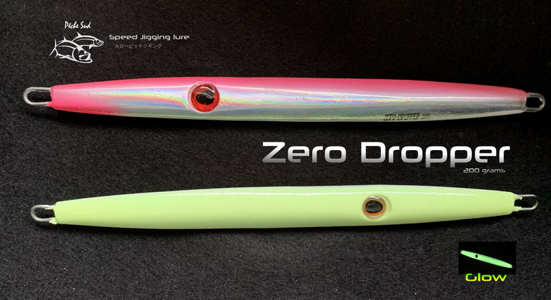 (image for) ZERO Dropper jig - Pink Silver Slick - 200gr