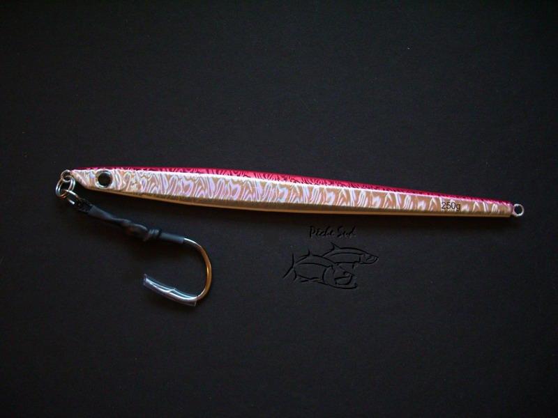 (image for) Flicker Blade 250gr Vertical Jig Red/silver