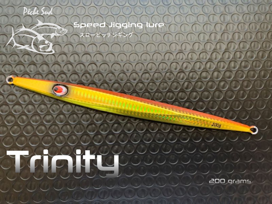 (image for) TRINITY ORANGE GOLD - Jig lures 200gr