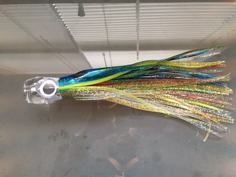 (image for) Trolling Skirt lure - BLUE GLOD