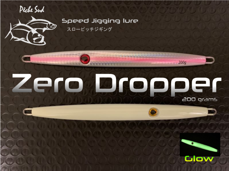 (image for) ZERO Dropper jig - Pink with pattern- 200gr