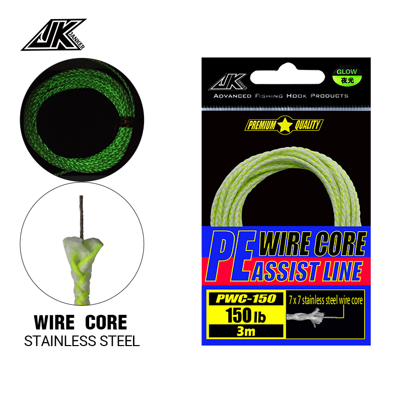 JK ASSIST CORD 150 LB (Wire core)