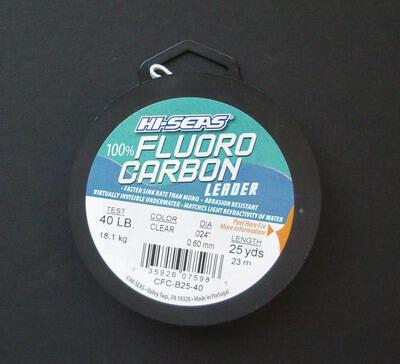 Hi-seas FLUOROCARBON leader 40 lb [fluorocarbon40-25 (PORTUGAL