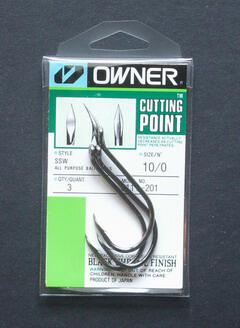 Owner SSW Cutting point 10/0 [ssw_10_0 (JAPAN)] - $9.99 CAD : PECHE SUD,  Saltwater fishing tackles, jigging lures, reels, rods