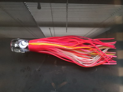 (image for) Trolling Skirt lure - PINK RED