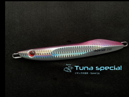 TUNA Special - ( JIG 250 PINK) Tuna jigging lures
