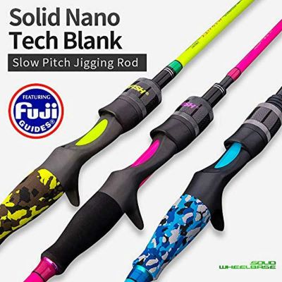 Solid Nano Tech Slow jigging rod 120-250gr (Yellow SPINNING) [NANO