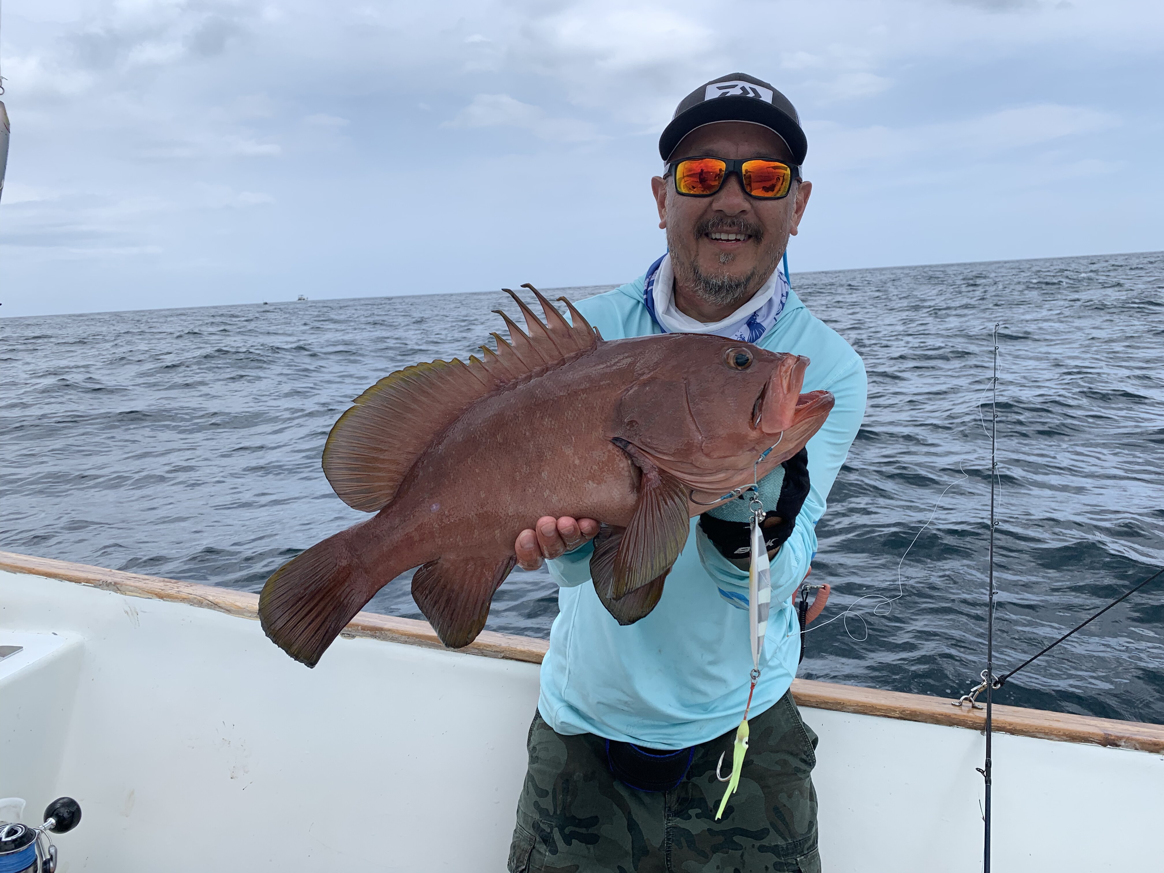 Nice catch on slow jig